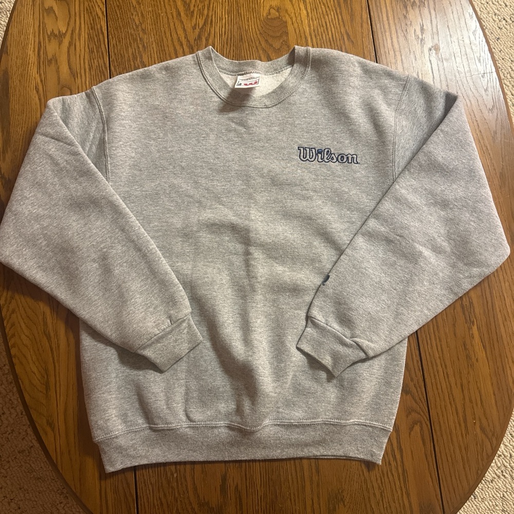 1990s Gray Wilson Crewneck